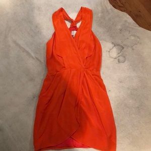 SIZE S: greylin silk mini dress